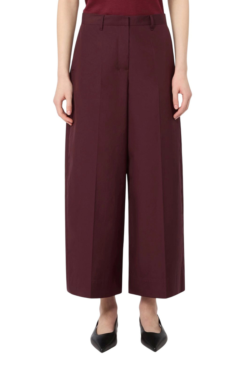 Женский Max Mara Брюки EPOCA из хлопка (цвет ), артикул 2629136021 | Фото 3