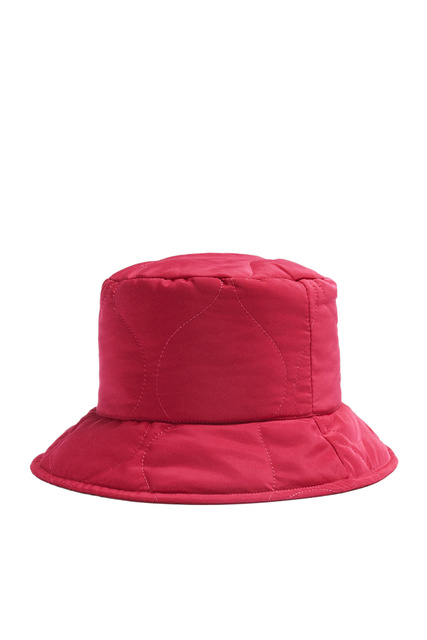 Стеганая шляпа|Основной цвет:Розовый|Артикул:193397 | Фото 1
