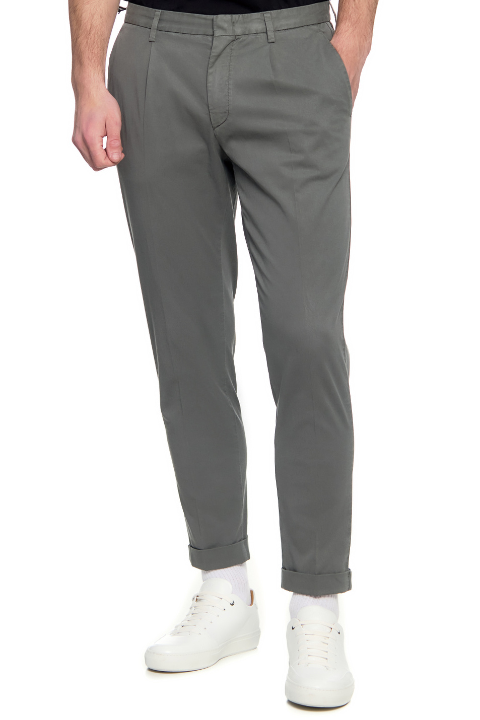 Мужской Zegna Брюки из смесового хлопка (цвет ), артикул VZ152-ZZ330-K05 | Фото 1