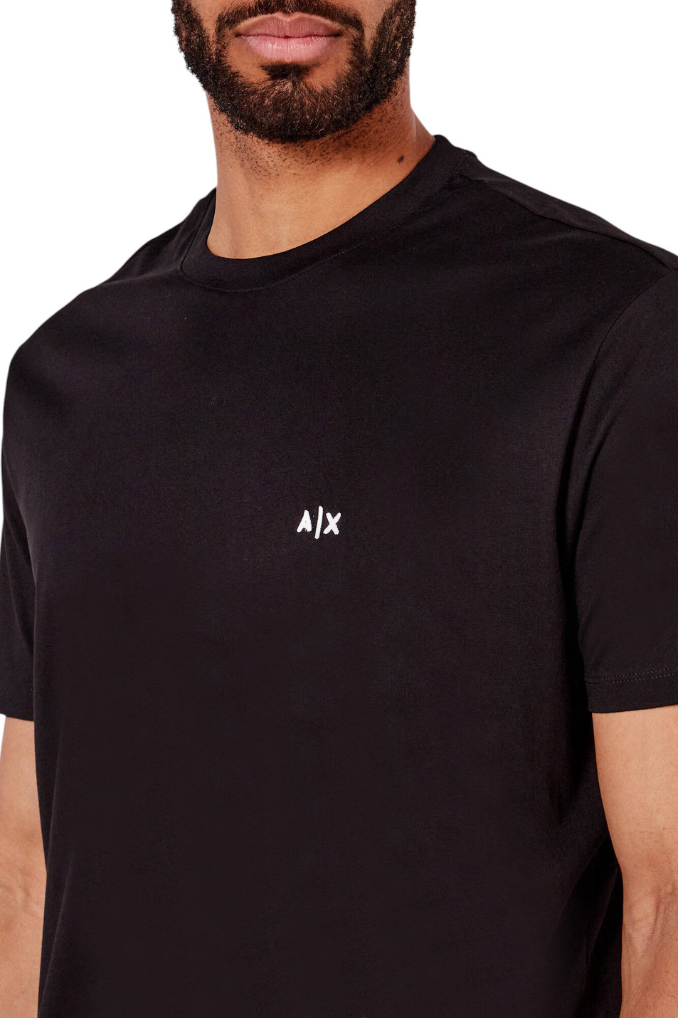 Мужской Armani Exchange Футболка из хлопка (цвет ), артикул XM001568-AF10358 | Фото 4