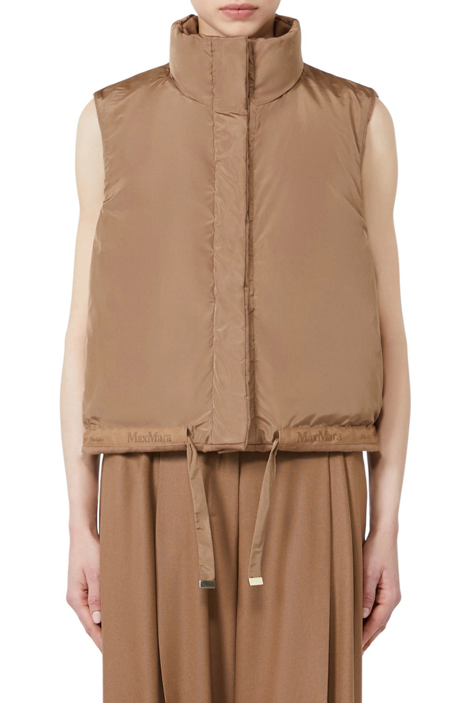 Жилет DIONISO двусторонний|Основной цвет:Коричневый Женский Max Mara Жилет DIONISO двусторонний (цвет ), артикул 2529296055 | Фото 5