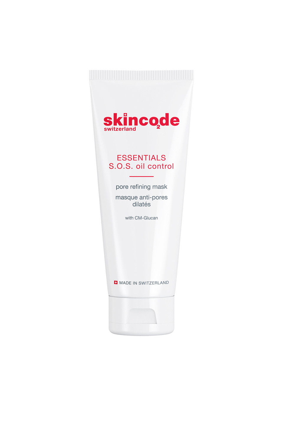 Не имеет пола Skincode Очищающая маска для лица с эффектом сужения пор Essentials S.O.S. Oil Control Pore Refining Mask, 75 мл (цвет ), артикул 1703 | Фото 1