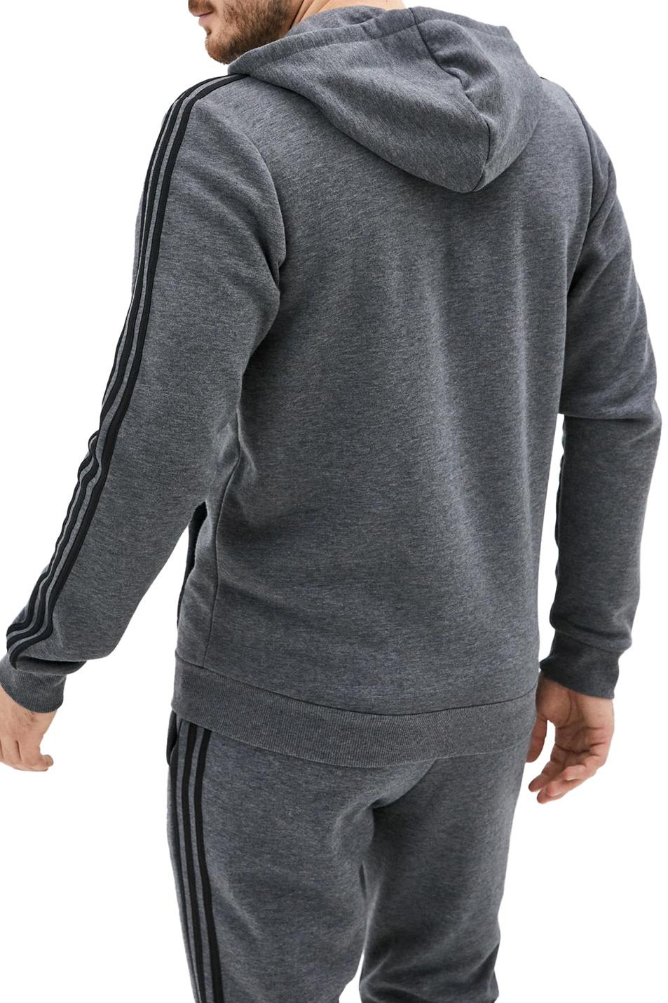 Мужской Adidas Флисовая толстовка (цвет ), артикул HB0042 | Фото 4