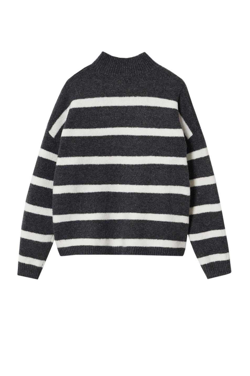 Девочкам Mango Kids Свитер KENDALL из трикотажа в полоску (цвет ), артикул 37026304 | Фото 2