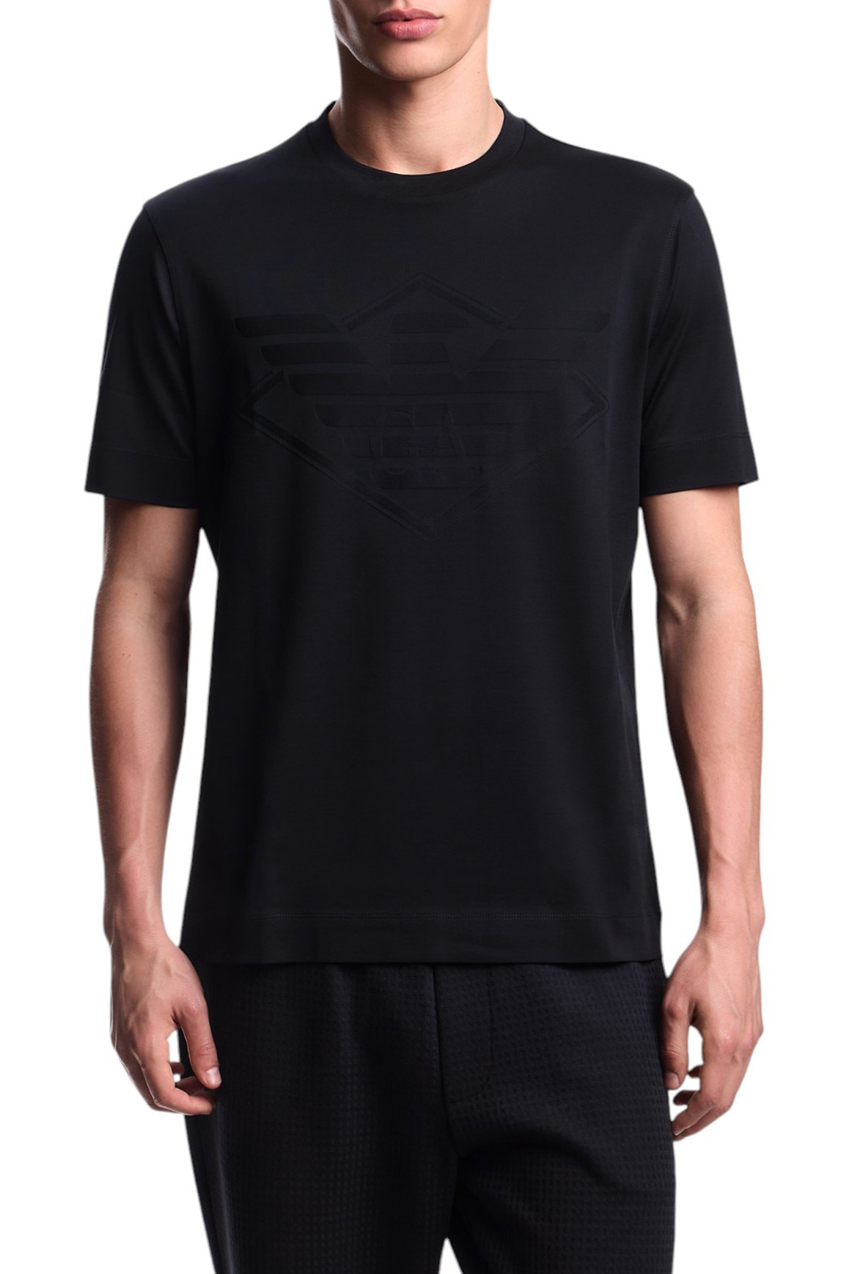 Мужской Emporio Armani Футболка с логотипом (цвет ), артикул EM002968-AF10762 | Фото 3