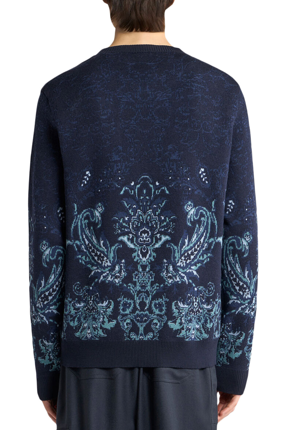 Мужской Etro Джемпер из шерсти с принтом (цвет ), артикул MRKF0096AQ177S9883 | Фото 4