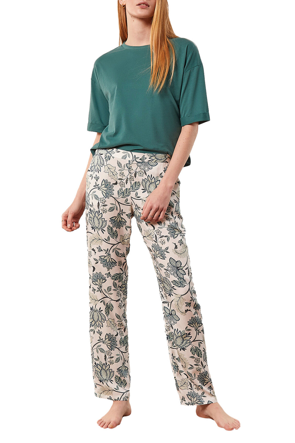 Женский Etam Пижамные брюки BANEL с принтом (цвет ), артикул 6532584 | Фото 2