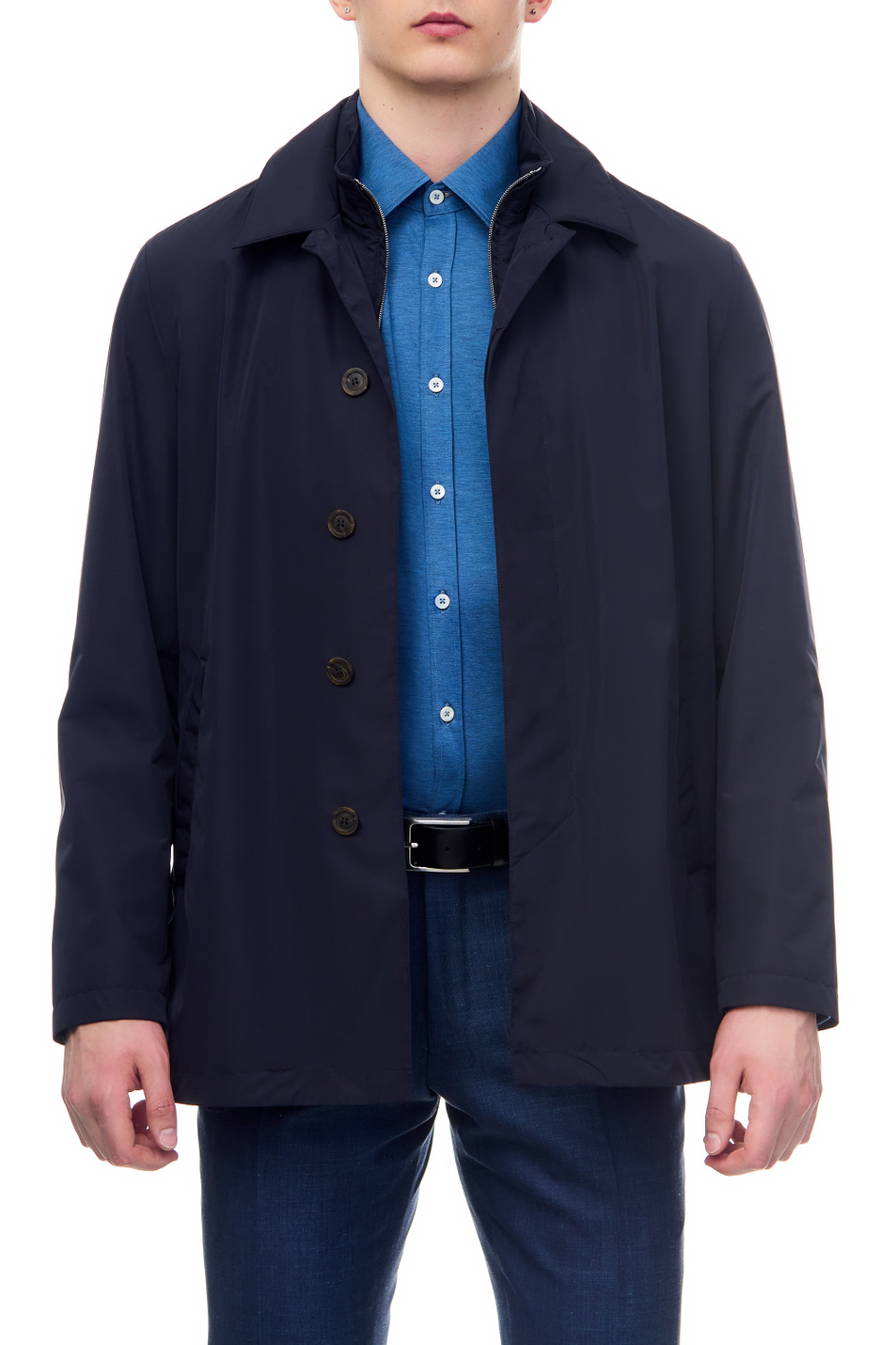 Мужской Canali Куртка однотонная (цвет ), артикул O20352SG02321 | Фото 3