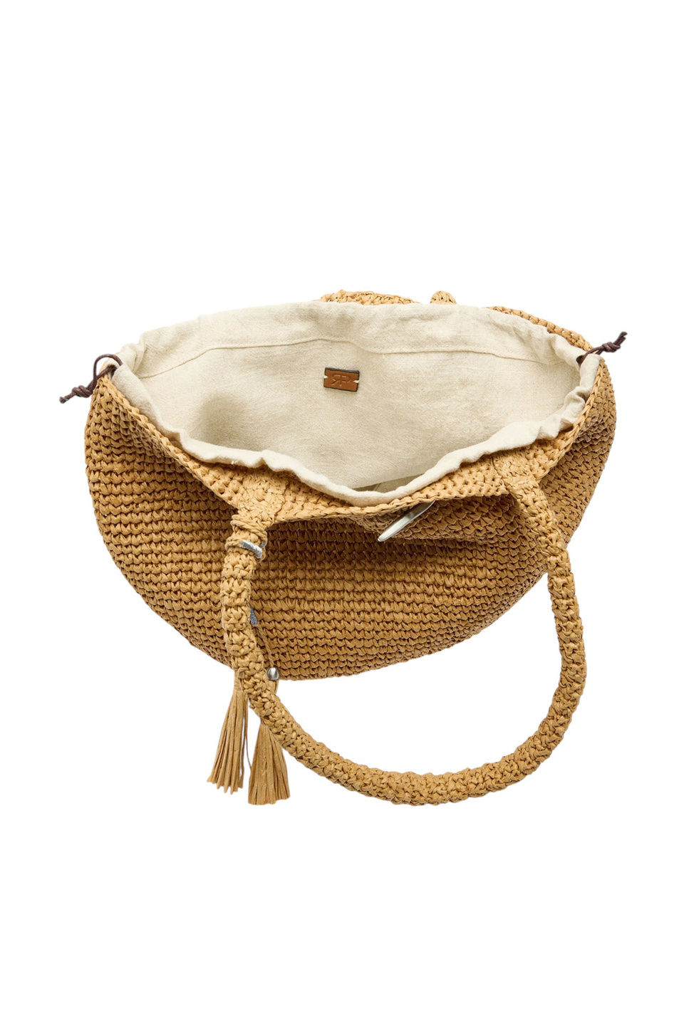 Женский Parfois Сумка-тоут с соломенным эффектом (цвет ), артикул 230083 | Фото 3