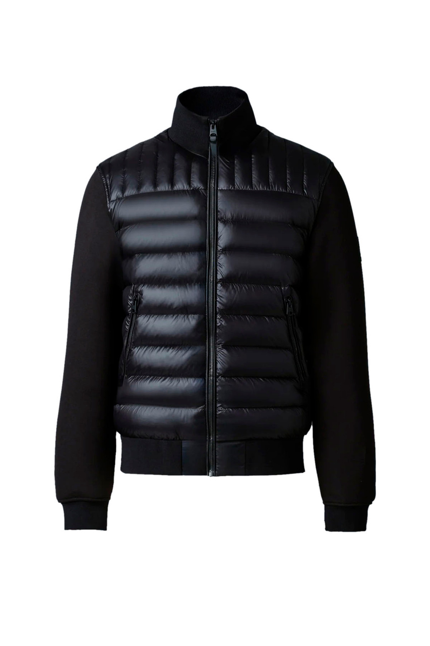 Куртка COLLIN-R стеганая из смесового хлопка|Основной цвет:Черный|Артикул:P002862 | Фото 1