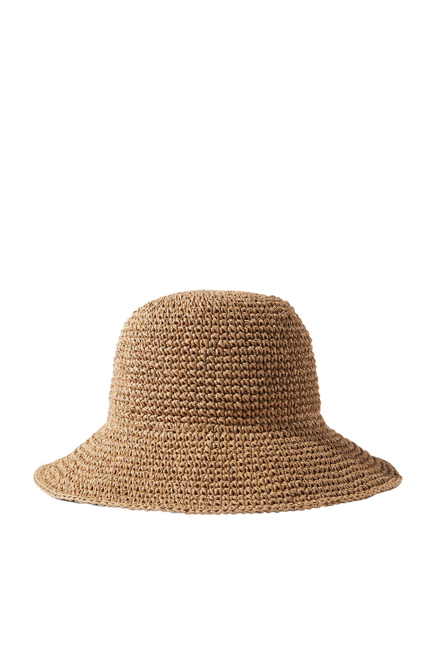 Шляпа соломенная|Основной цвет:Бежевый|Артикул:209201 | Фото 1