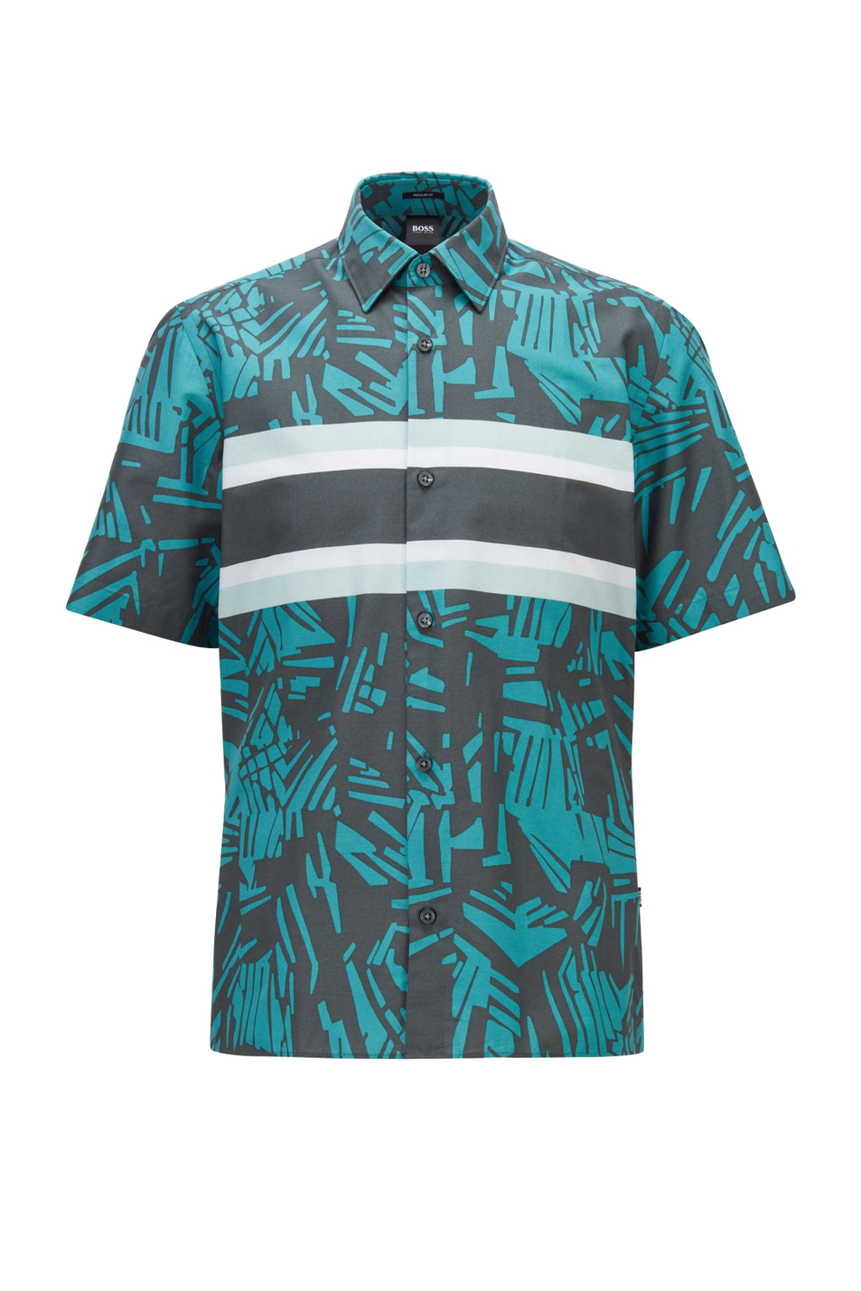 BOSS Рубашка Lukka с тропическим принтом (цвет ), артикул 50453069 | Фото 1