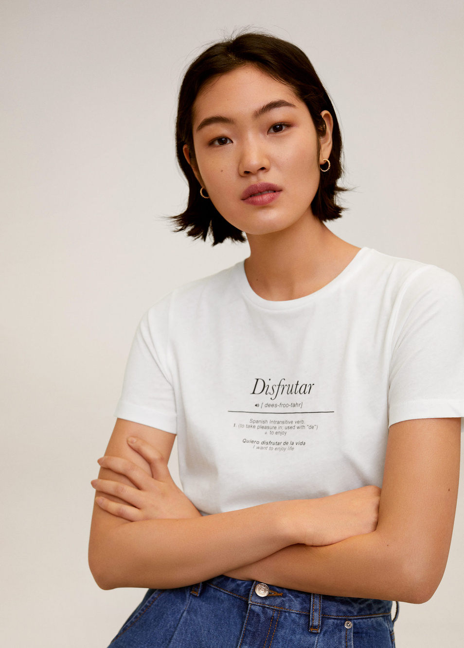 Женский Mango Футболка ILUSTRA (цвет ), артикул 67014401 | Фото 6