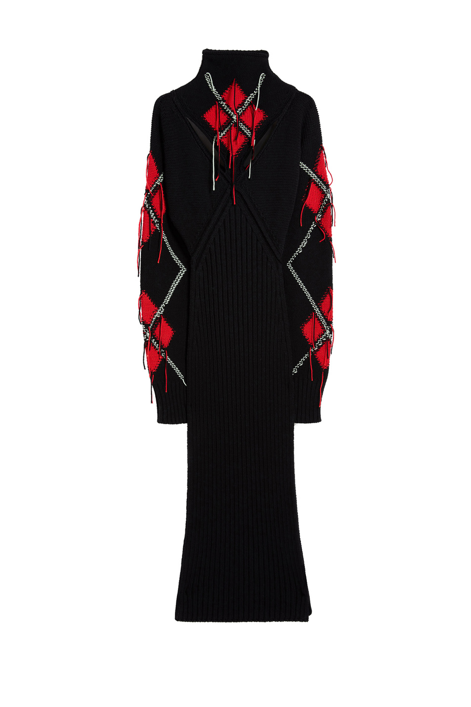 Женский Sportmax Платье ALETTA с бахромой и боковым разрезом (цвет ), артикул 23260523 | Фото 1