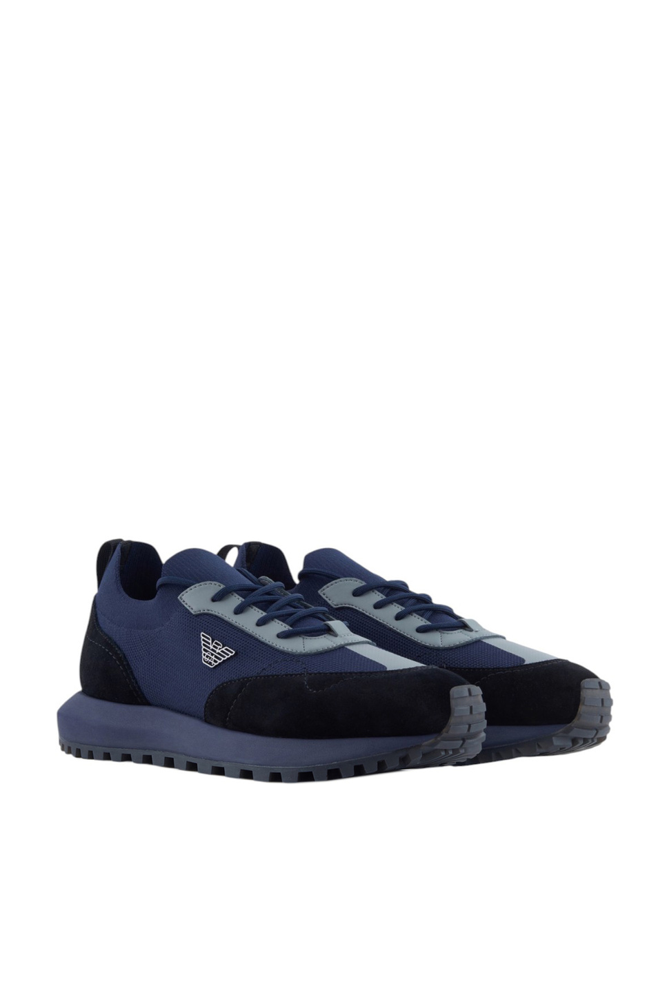 Мужской Emporio Armani Кроссовки с логотипом (цвет ), артикул EM003739-AF19724 | Фото 2