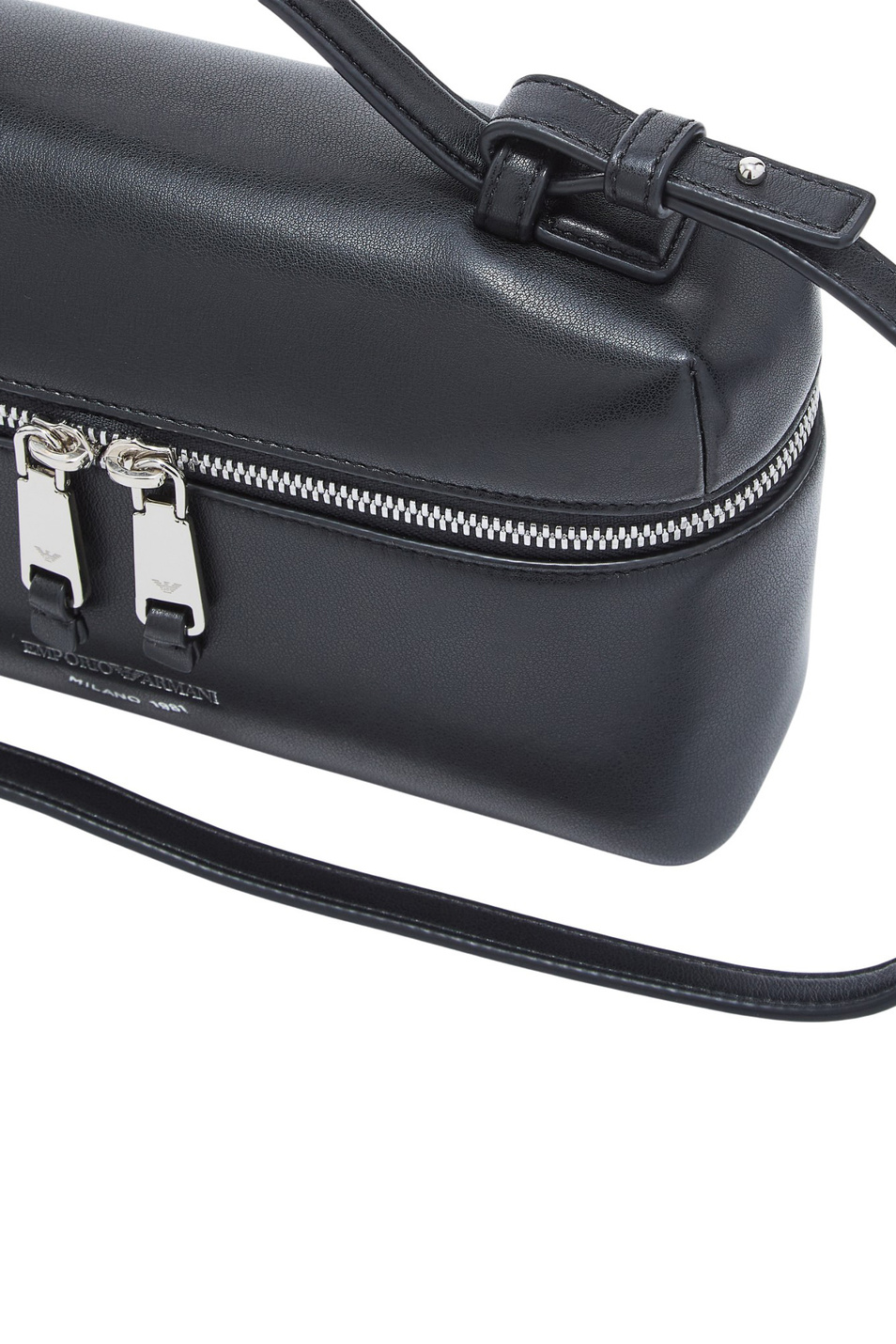 Сумка из натуральной кожи|Основной цвет:Черный Женский Emporio Armani Сумка из натуральной кожи (цвет ), артикул EW004564-AF19229 | Фото 5