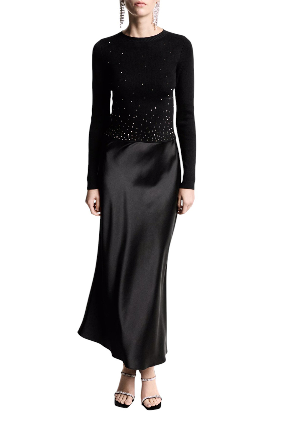 Женский Mango Джемпер VALIEVA со стразами (цвет ), артикул 77019063 | Фото 2