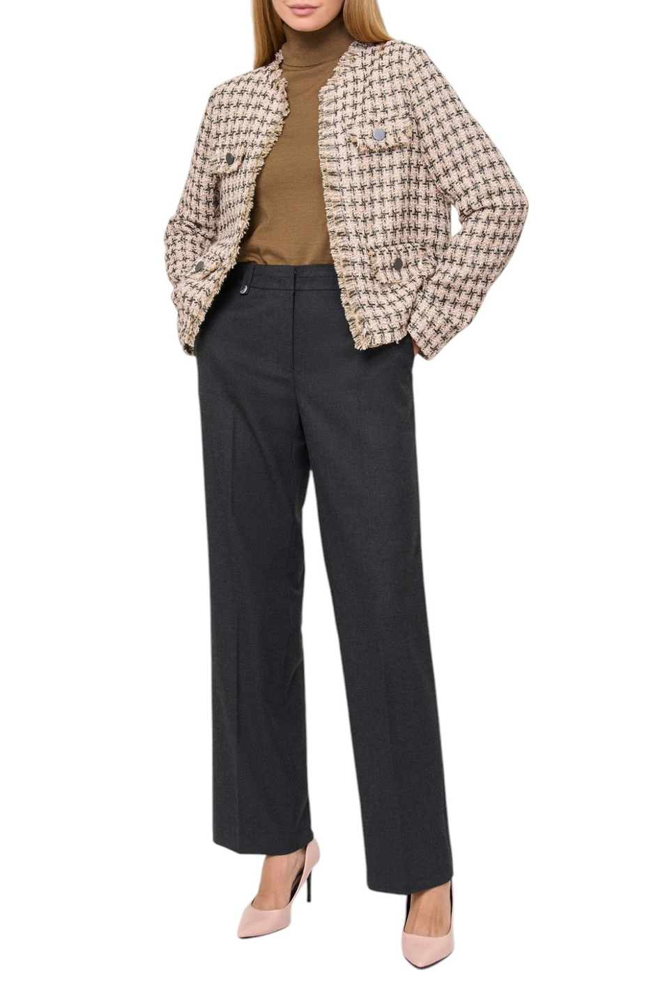 Женский Gerry Weber Брюки однотонные (цвет ), артикул 322008-66285-WIDE LEG | Фото 2