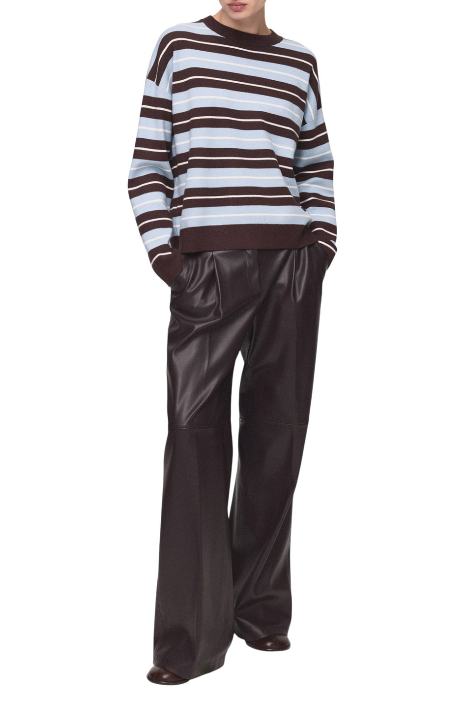 Женский Mango Джемпер LOTUINA в полоску (цвет ), артикул 27041332 | Фото 2