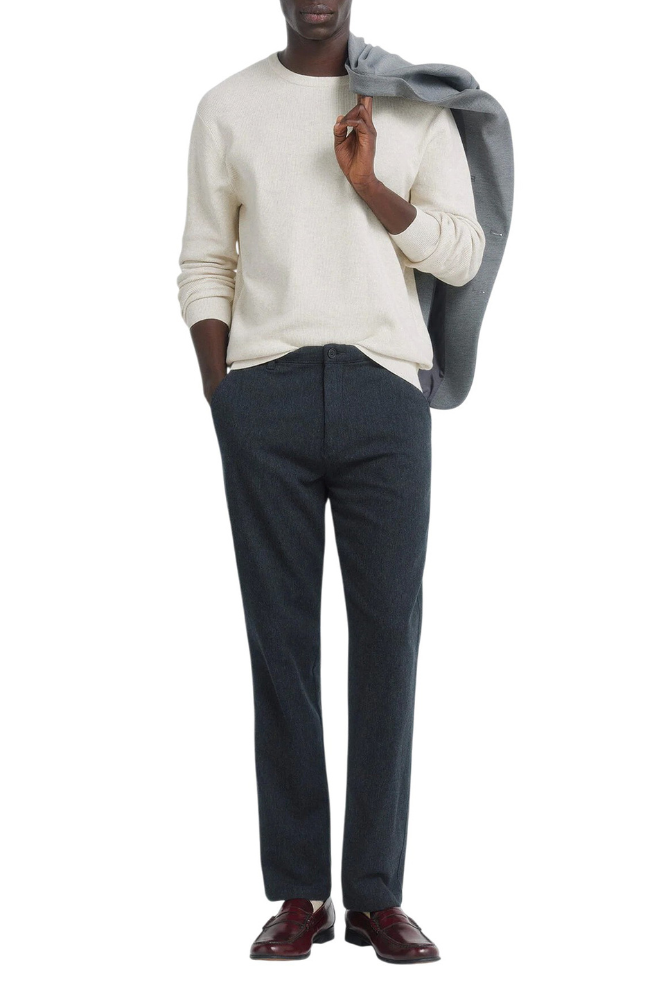 Мужской Springfield Джемпер из хлопка (цвет ), артикул 1413194 | Фото 2