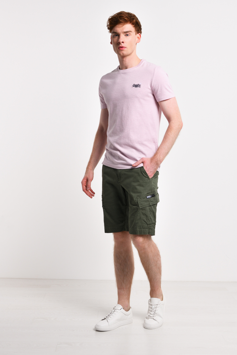 Мужской Superdry Шорты из хлопка (цвет ), артикул M7110015A | Фото 3