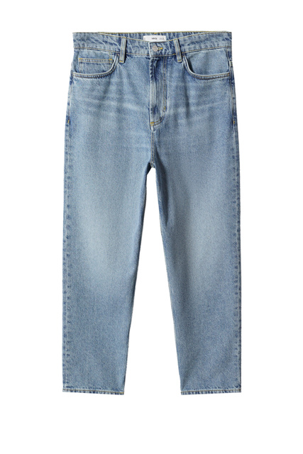 Укороченные джинсы NESTOR прямого кроя|Основной цвет:Синий|Артикул:47075926 | Фото 1