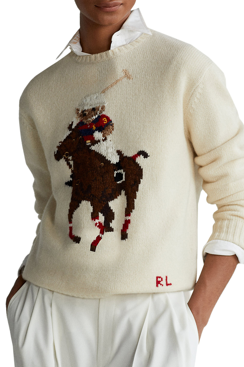 Polo Ralph Lauren Джемпер с вышивкой (цвет ), артикул 211843149001 | Фото 3