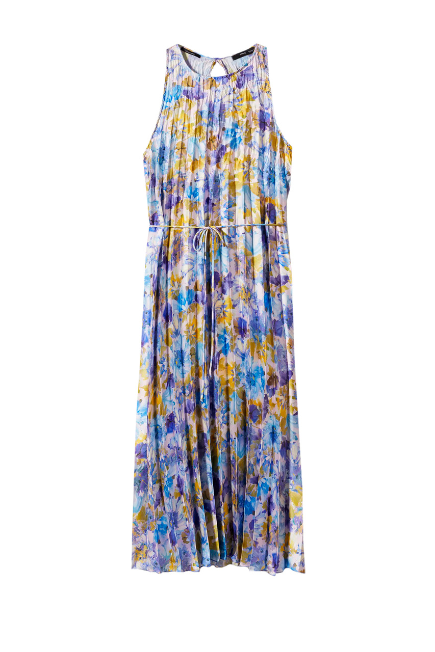 Платье плиссированное BOUQUET|Основной цвет:Разноцветный|Артикул:47005881 | Фото 1
