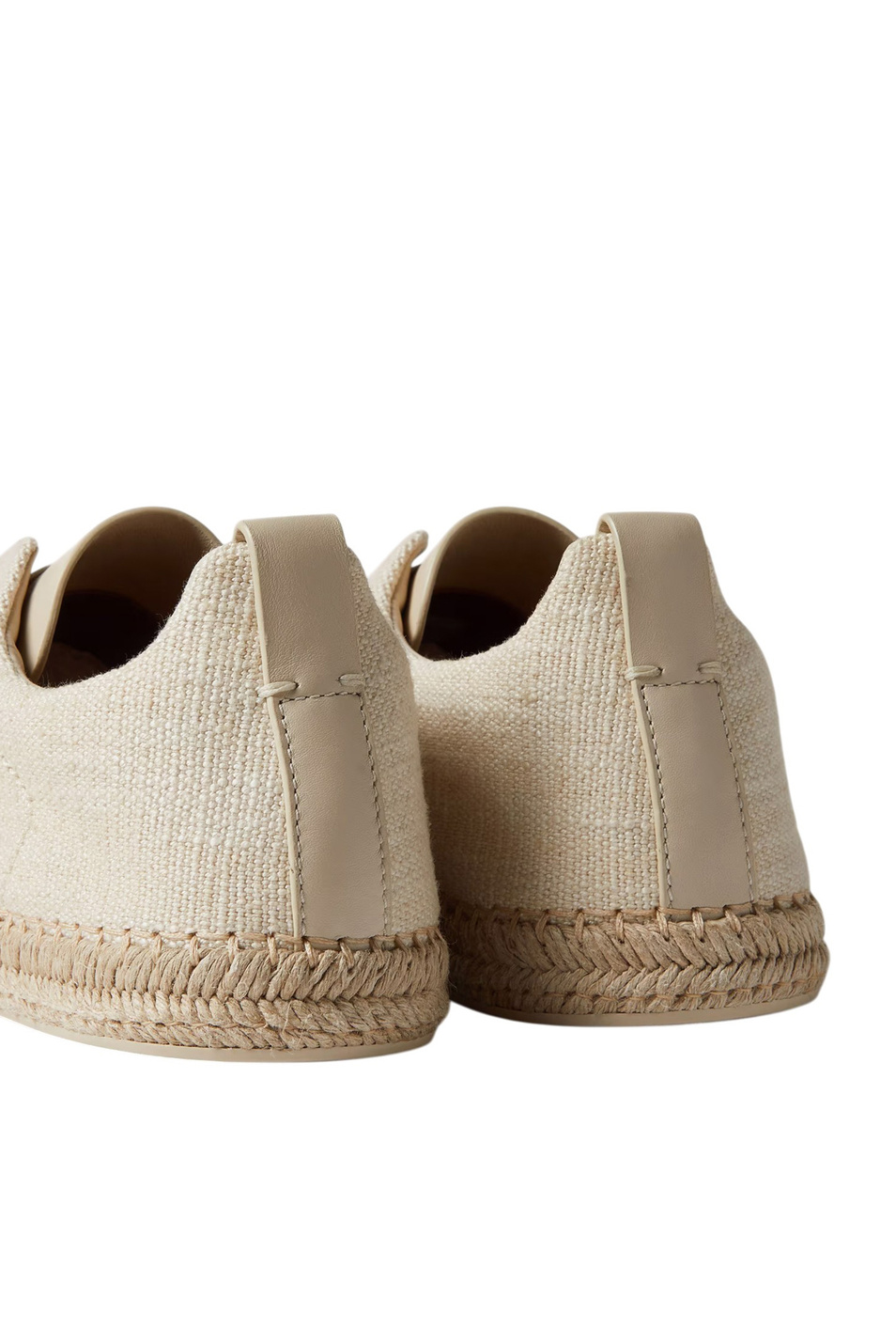 Мужской Zegna Эспадрильи Triple Stitch™ изо льна (цвет ), артикул LHOLC-S8265Z-PMW | Фото 5
