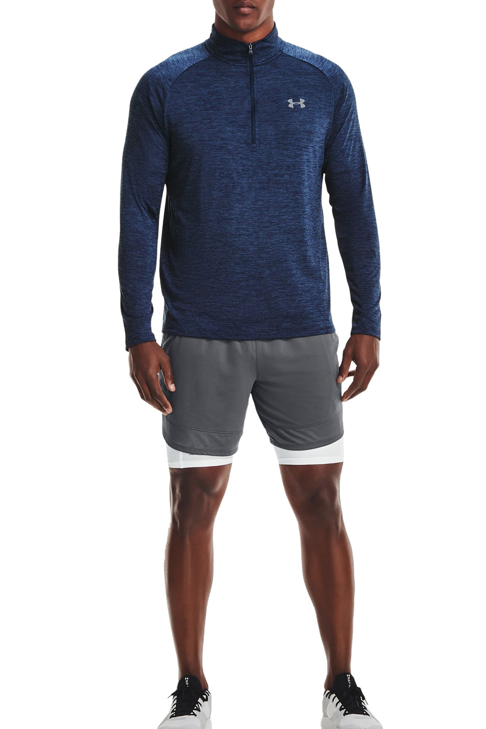 Мужской Under Armour Лонгслив для бега (цвет ), артикул 1328495-409 | Фото 2