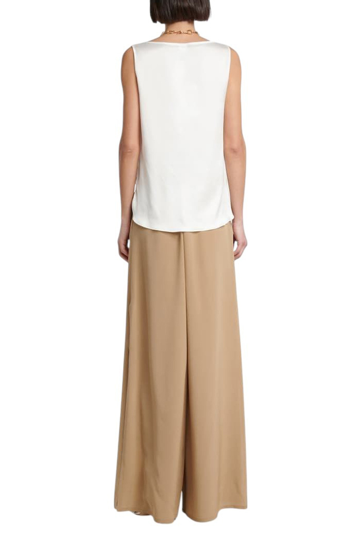 Женский Max Mara Топ PAN из эластичного шелка (цвет ), артикул 2526166017 | Фото 4