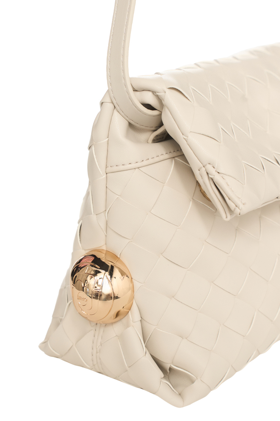 Сумка плетеная|Основной цвет:Кремовый Женский Liu Jo Сумка плетеная (цвет ), артикул AA6097ES027 | Фото 4