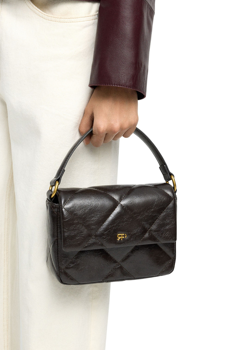 Женский Parfois Сумка стеганая через плечо (цвет ), артикул 239141 | Фото 5