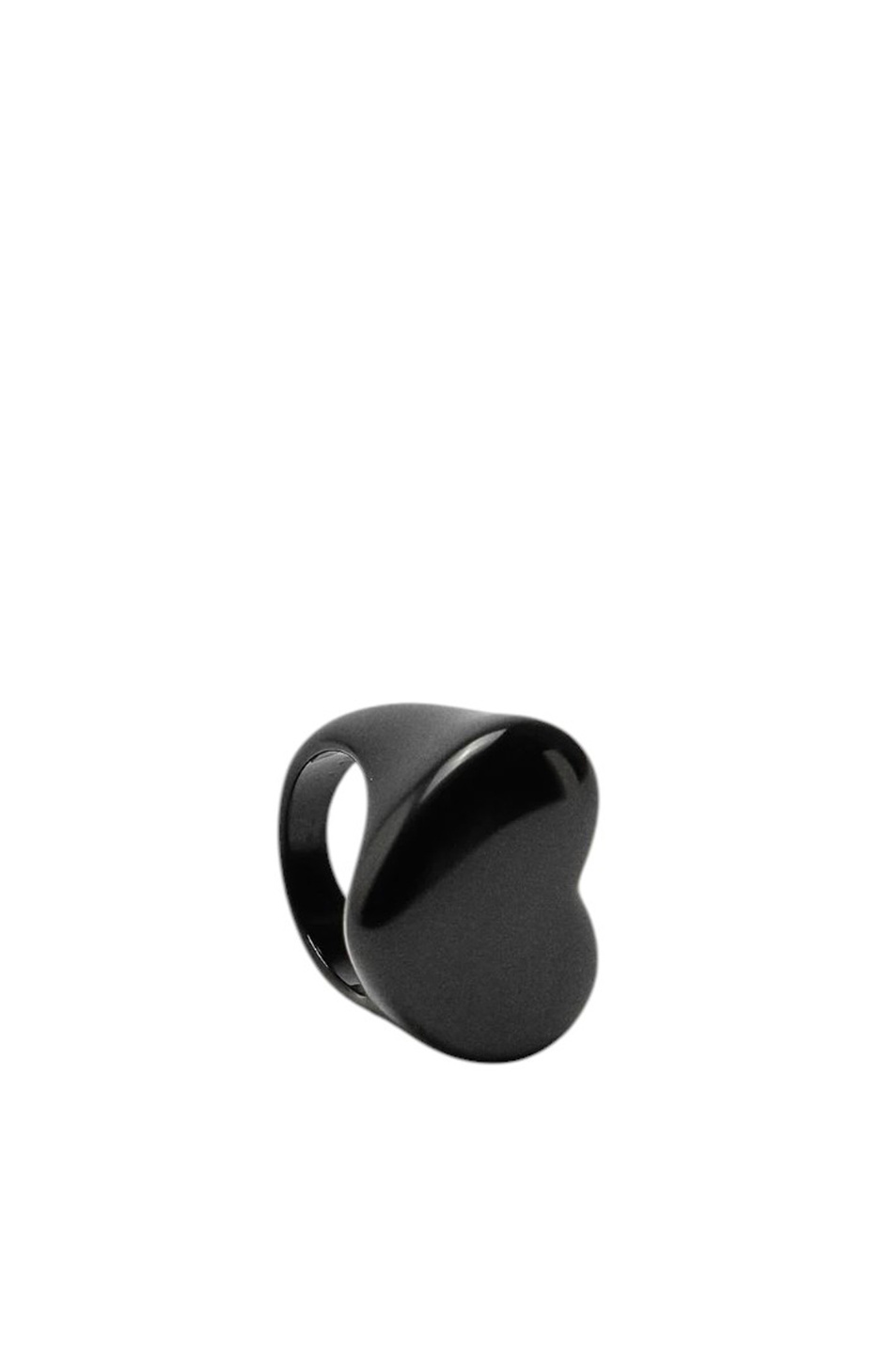 Кольцо в форме сердца|Основной цвет:Черный Женский Parfois Кольцо в форме сердца (цвет ), артикул 239058 | Фото 1