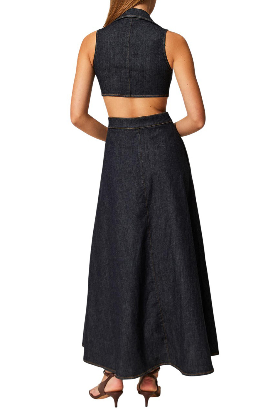 Женский TWINSET Milano Платье джинсовое (цвет ), артикул 261AP2363 | Фото 4