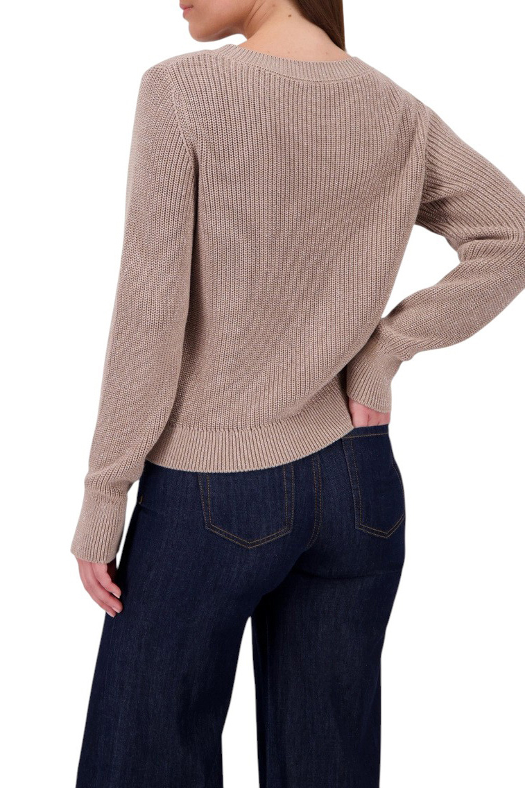 Джемпер с люрексом|Основной цвет:Бежевый Женский Monari Джемпер с люрексом (цвет ), артикул 809134 | Фото 4