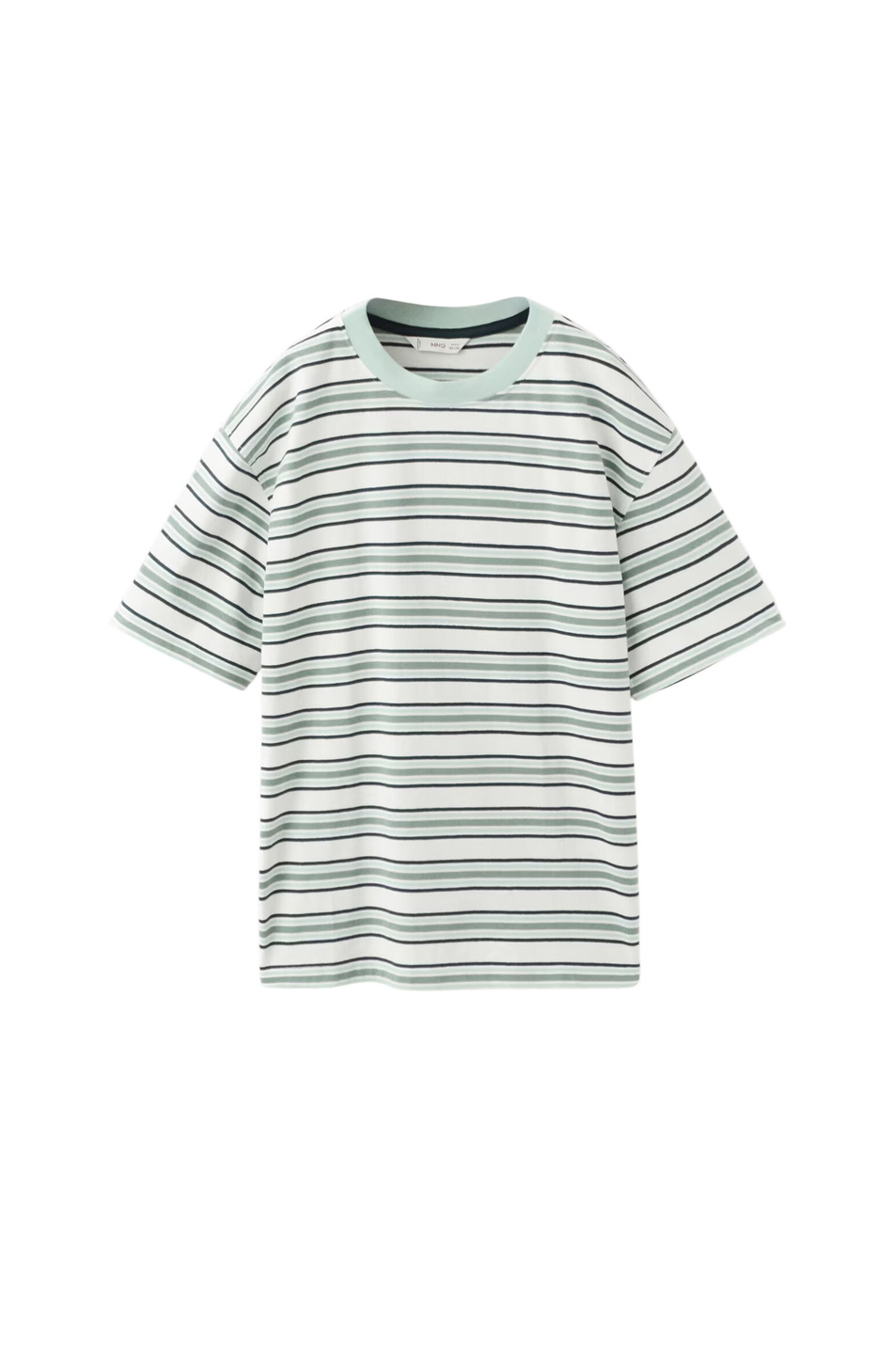 Мальчикам Mango Kids Футболка MSTRIPE с принтом (цвет ), артикул 27045969 | Фото 1