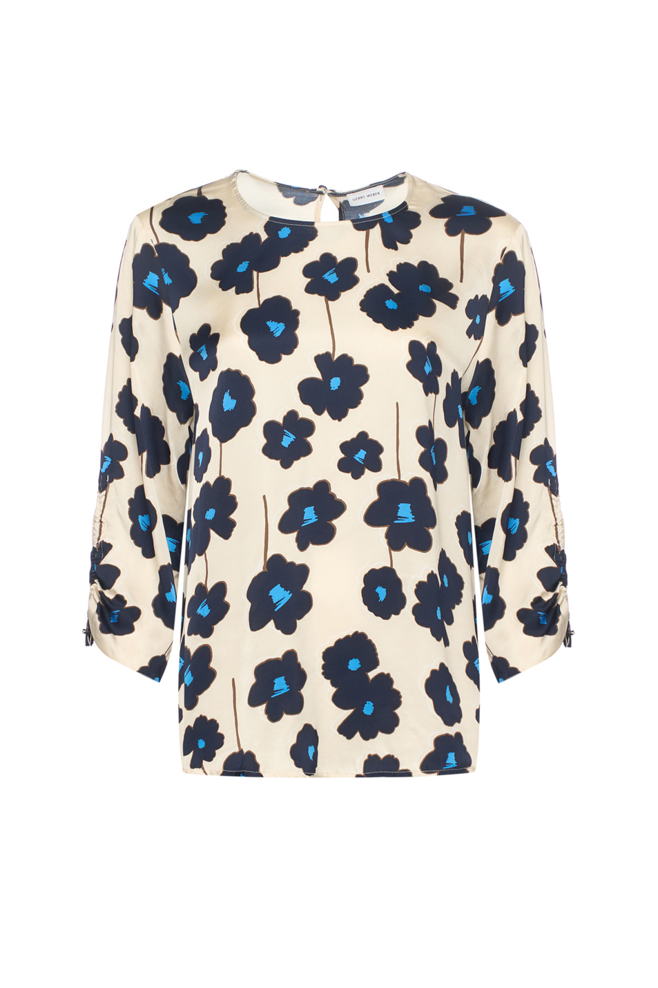 Женский Gerry Weber Блузка с цветочным принтом (цвет ), артикул N61005 | Фото 1