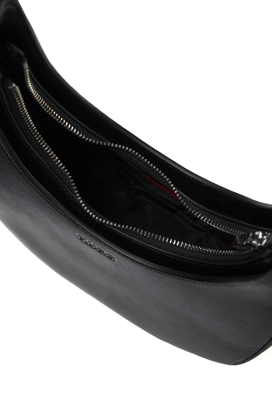 Сумка на плечо с логотипом|Основной цвет:Черный Женский HUGO Сумка на плечо с логотипом (цвет ), артикул 50523649 | Фото 3