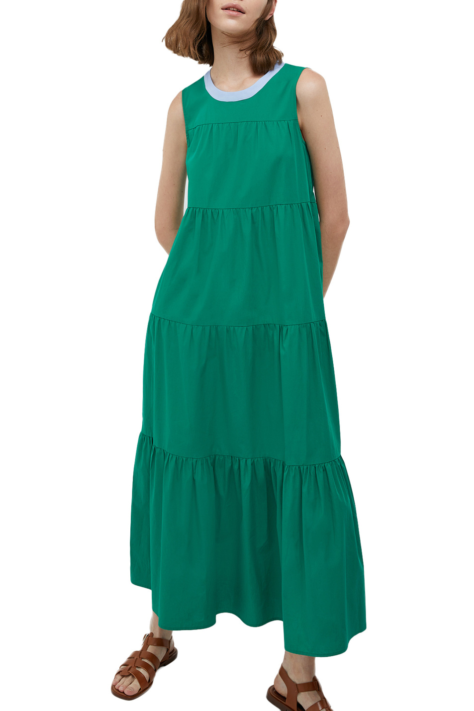 Женский Max&Co Платье SALITA из натурального хлопка (цвет ), артикул 72211222 | Фото 3