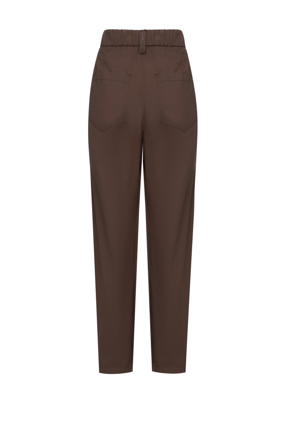 Женский Brunello Cucinelli Брюки из чистого хлопка (цвет ), артикул M0H93P8907 | Фото 2