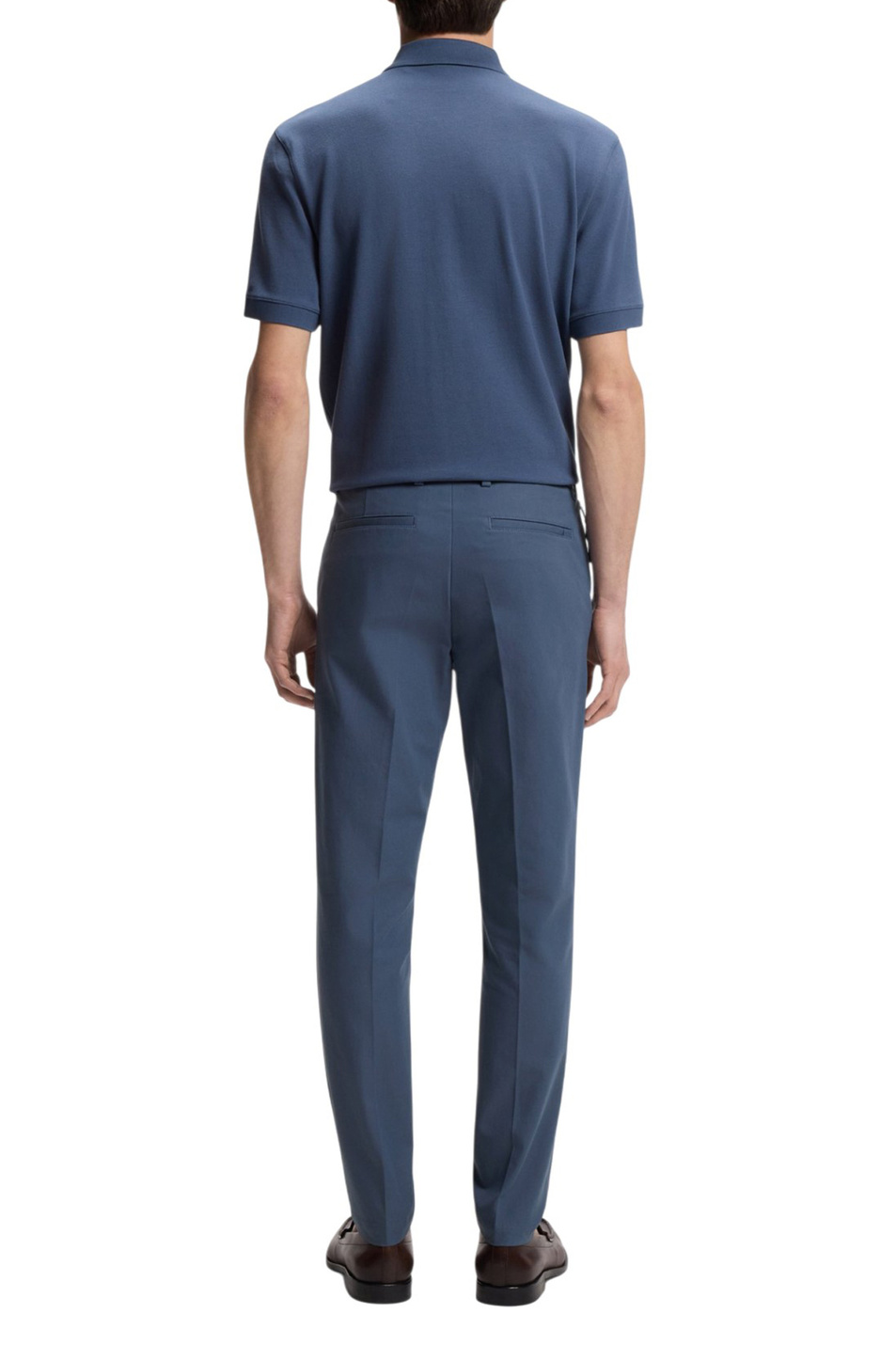 Брюки Kaiton однотонные|Основной цвет:Синий Мужской BOSS Брюки Kaiton однотонные (цвет ), артикул 50543945 | Фото 4