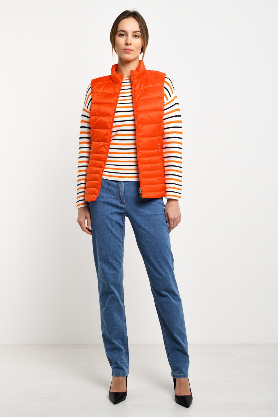Женский Gerry Weber Жилет стеганый на двухсторонней молнии (цвет ), артикул 94096-31122 | Фото 2