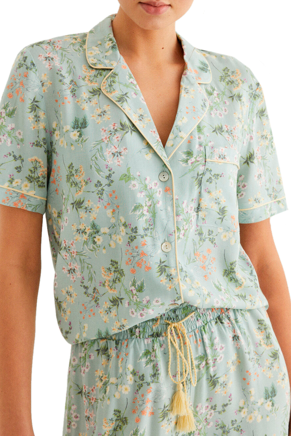 Women'secret Пижама из вискозы с цветочным принтом (цвет ), артикул 3593928 | Фото 3