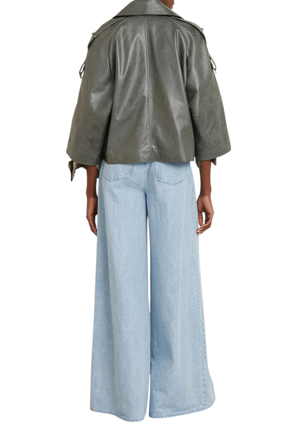 Женский Max Mara Куртка TENACE из натуральной кожи (цвет ), артикул 2521446031 | Фото 4