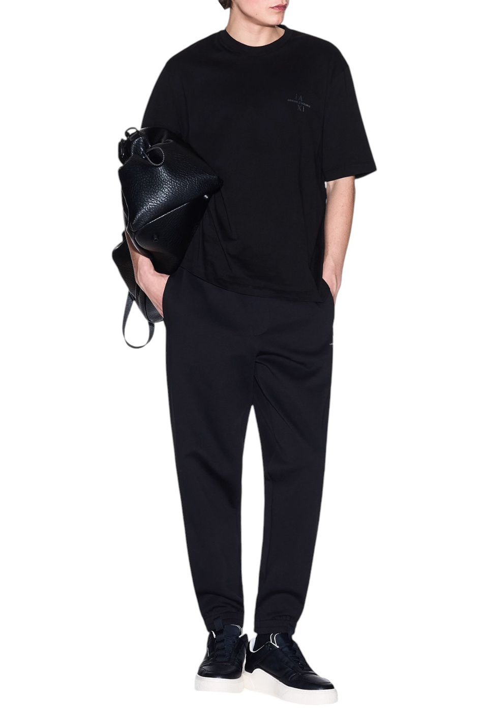 Мужской Armani Exchange Брюки из смесового хлопка (цвет ), артикул XM000516-AF13047 | Фото 2