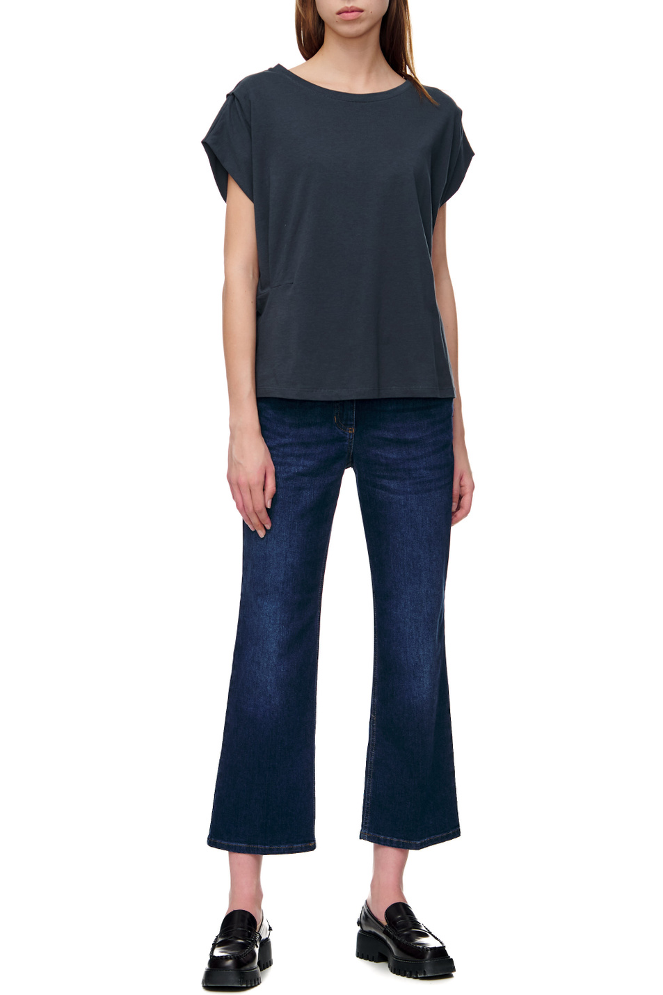 Женский Gerry Weber Футболка из натурального хлопка (цвет ), артикул 770013-44026 | Фото 3