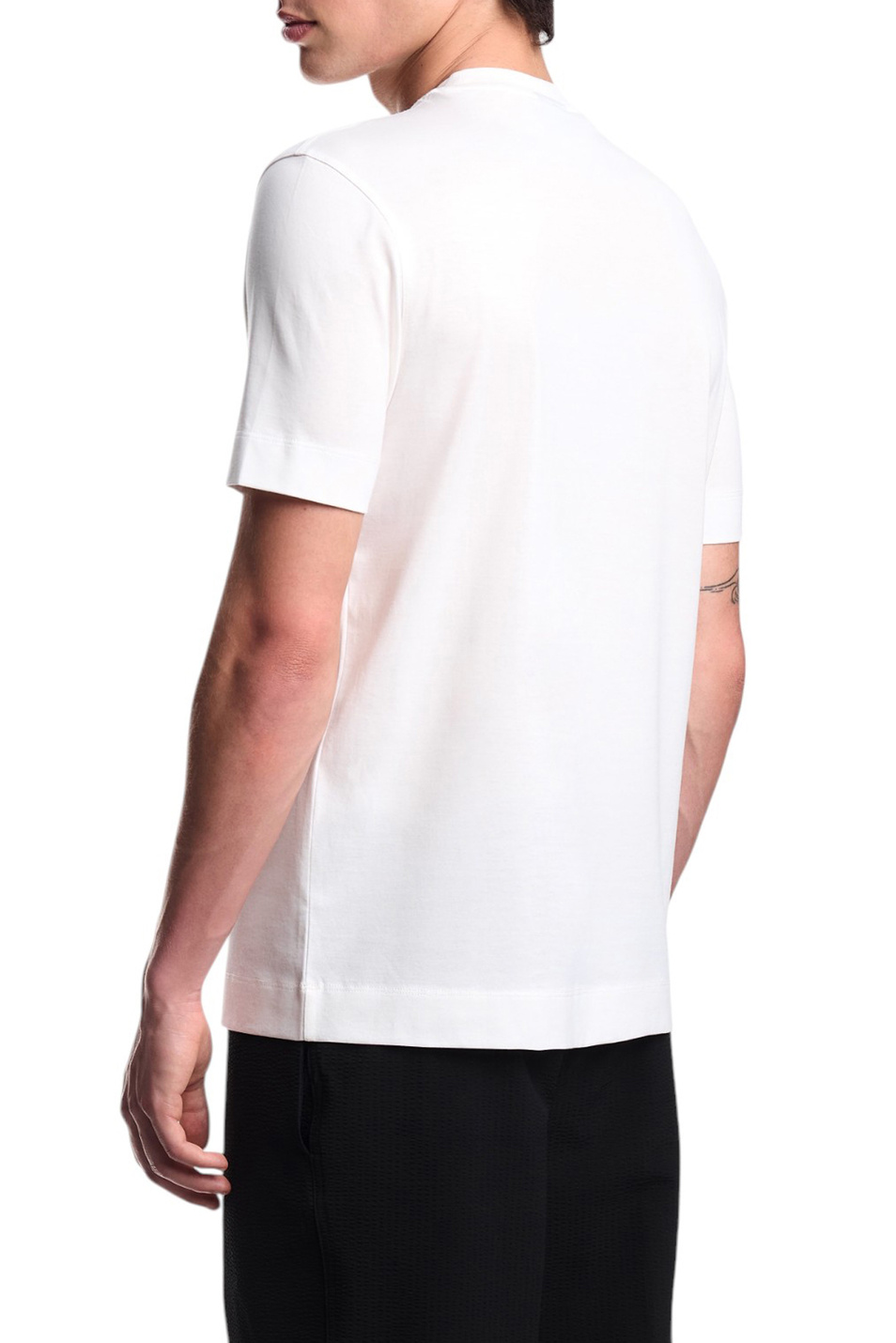 Мужской Emporio Armani Футболка с логотипом (цвет ), артикул EM002968-AF10762 | Фото 4