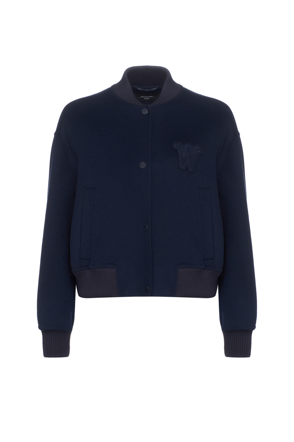 Женский Weekend Max Mara Бомбер ZELANTE из шерсти (цвет ), артикул 2525086011 | Фото 1