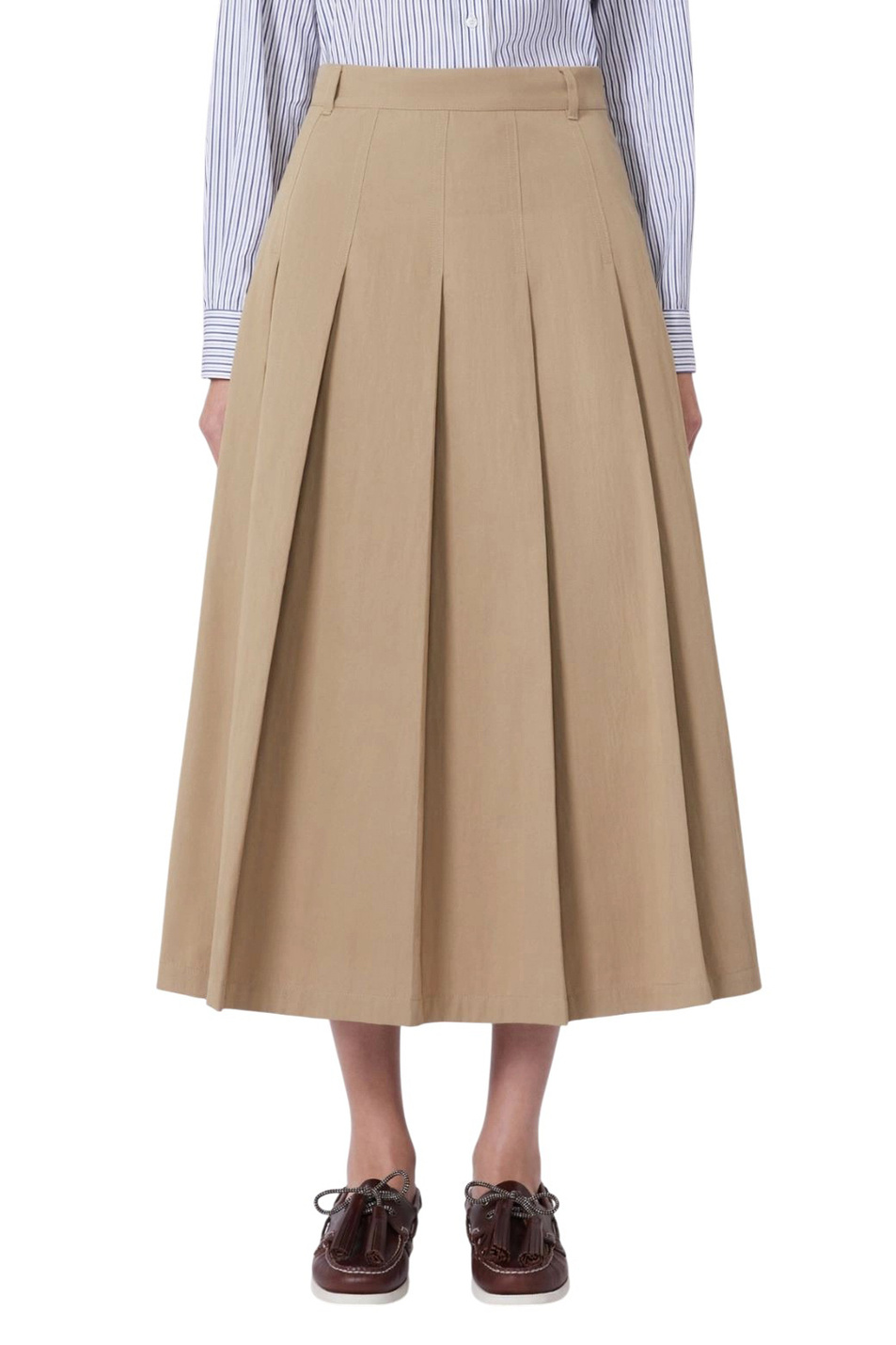 Женский Weekend Max Mara Юбка ORME из габардина (цвет ), артикул 2615101111 | Фото 3